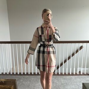 VICI button through shirt dress